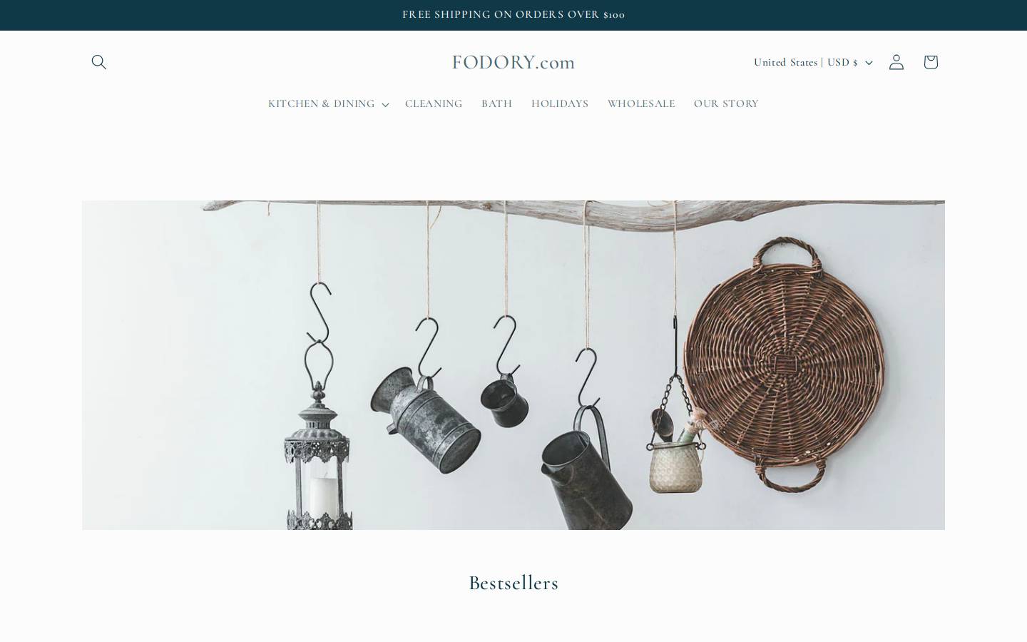 fodory.com homepage screenshot