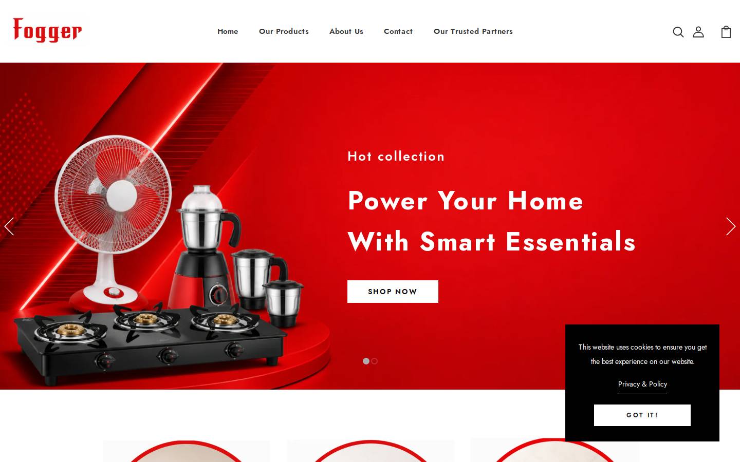 foggeronline.com homepage screenshot