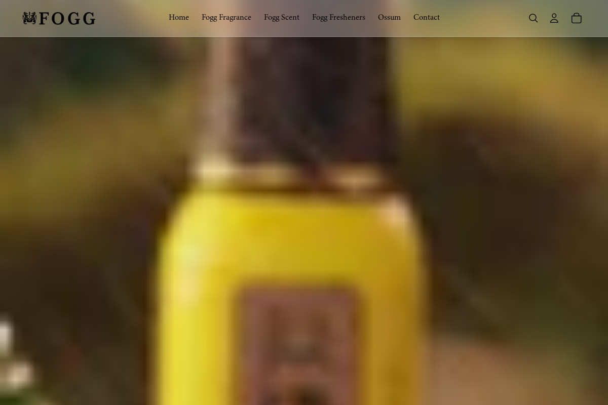FOGG PK homepage screenshot