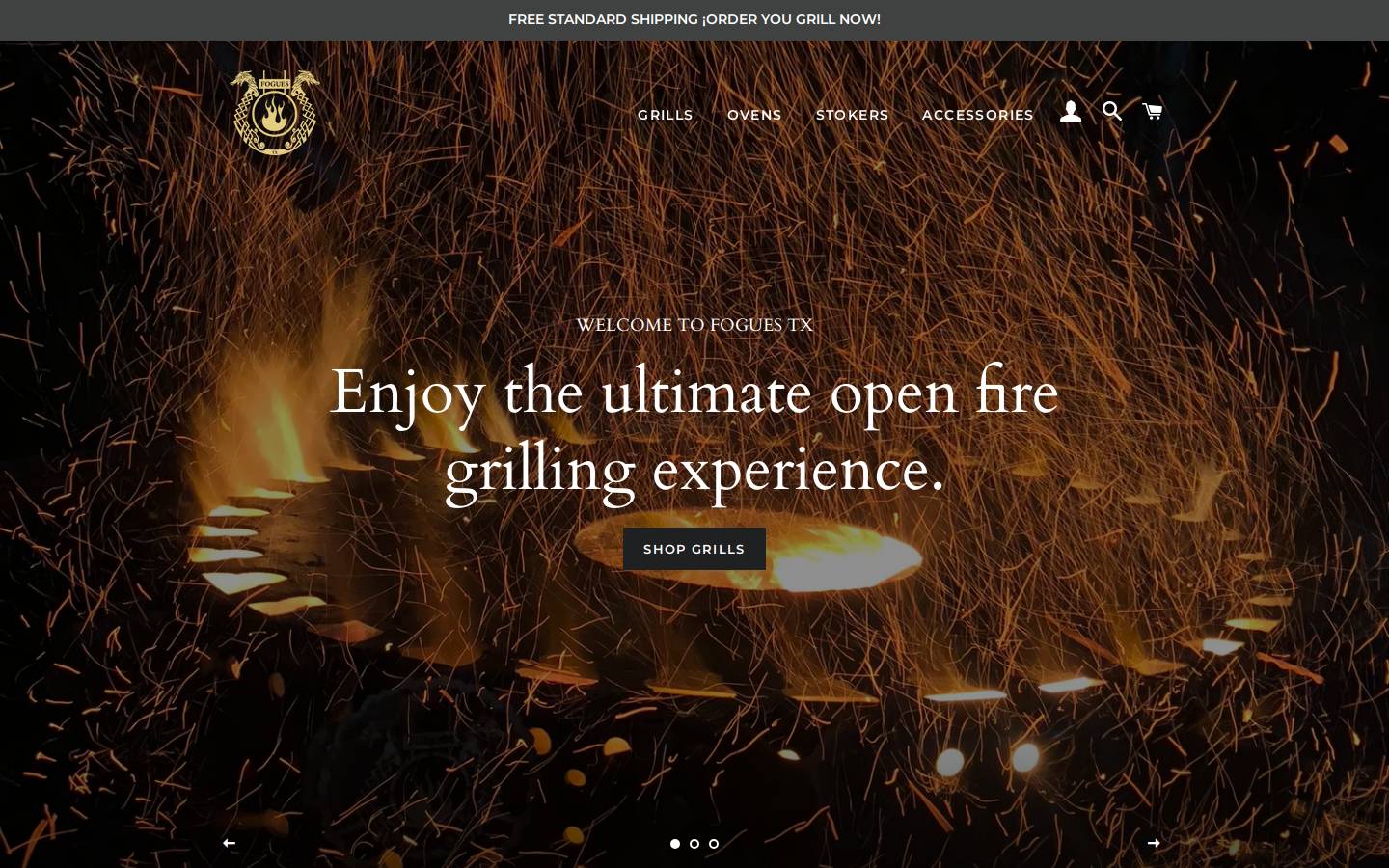 foguestx.com homepage screenshot