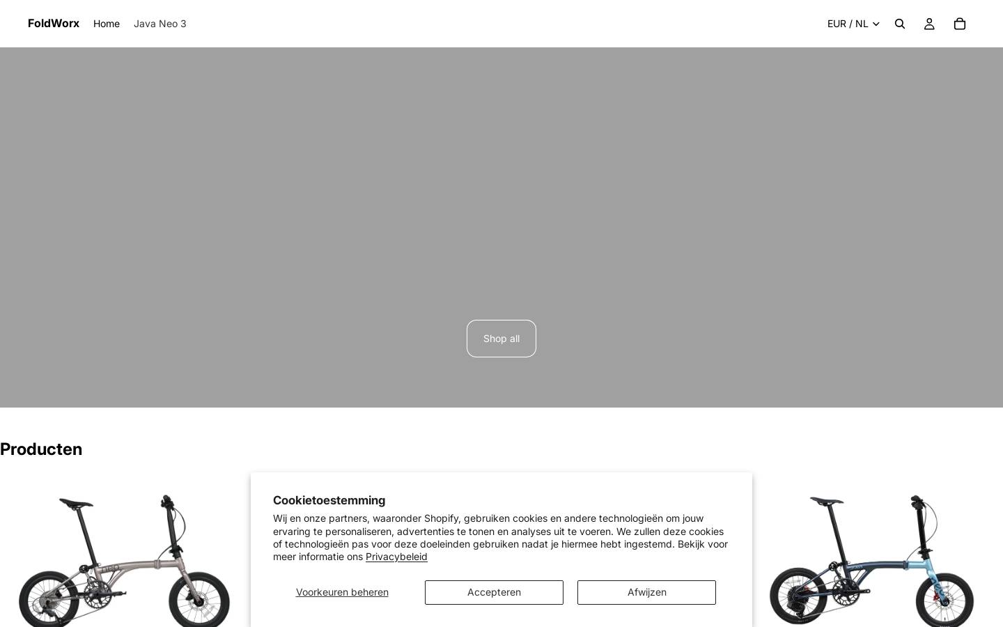 foldworx.eu homepage screenshot