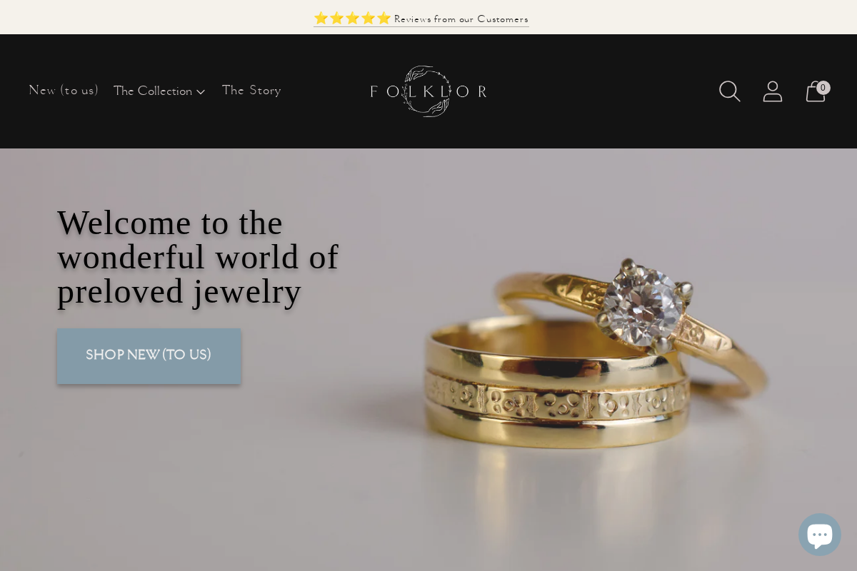 Folklor homepage screenshot