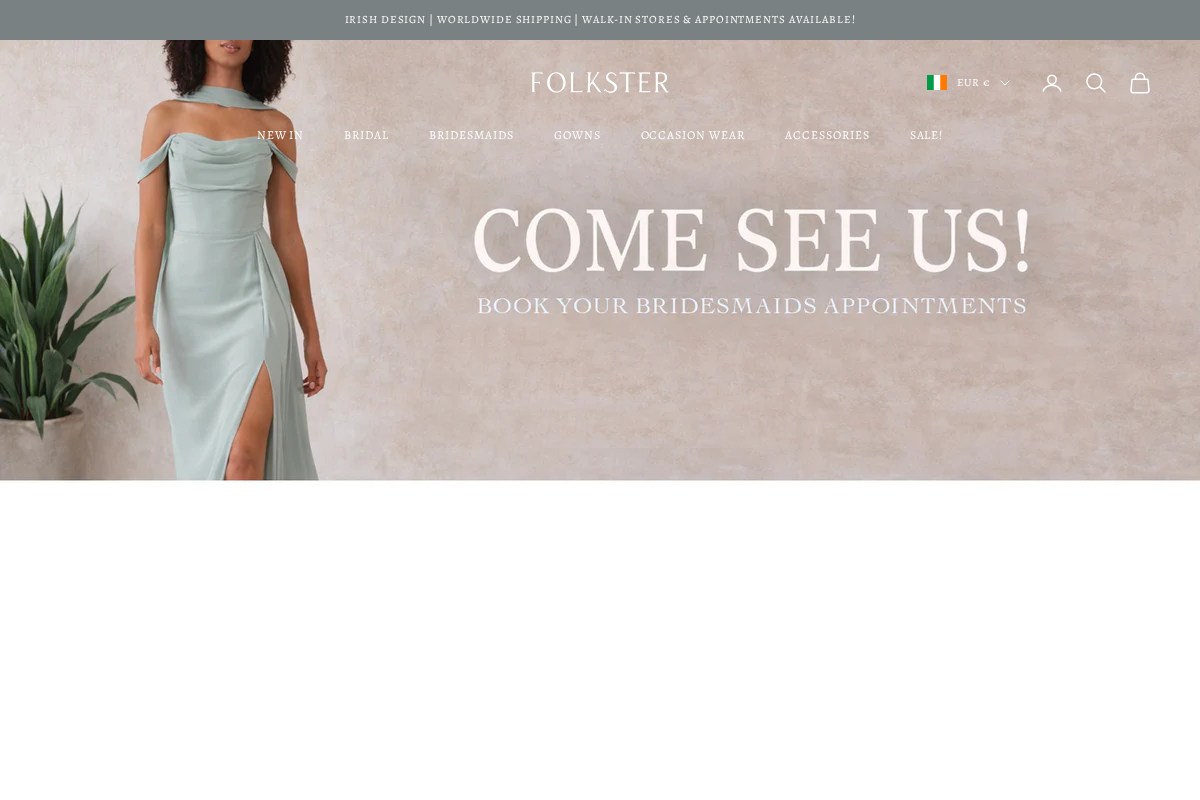 Folkster homepage screenshot
