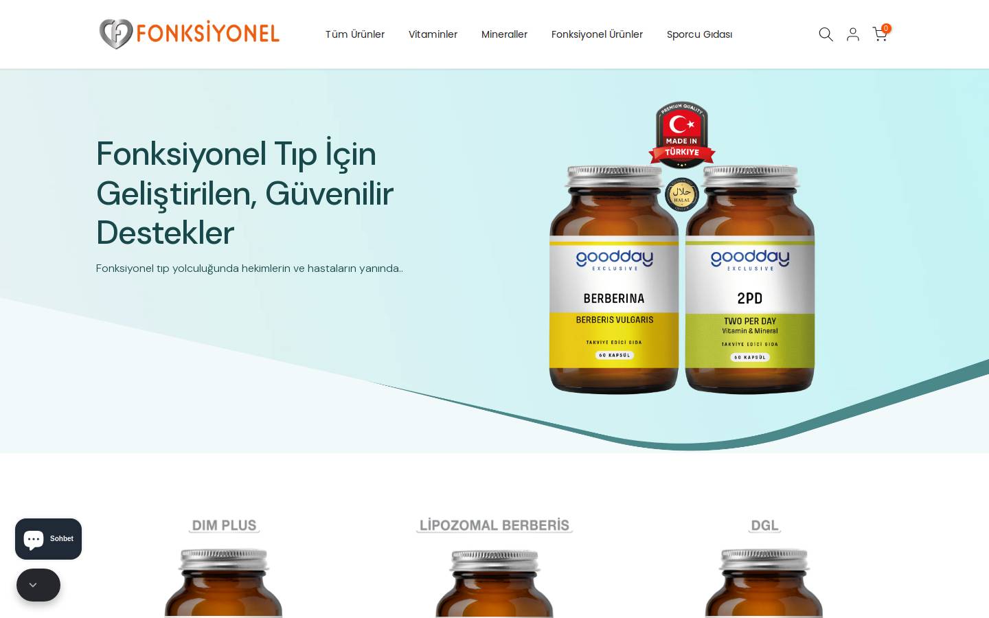 fonksiyonel.com homepage screenshot