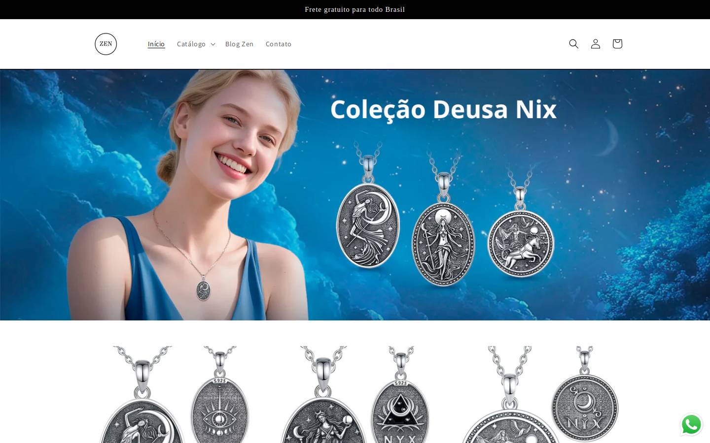 fontezen.com.br homepage screenshot