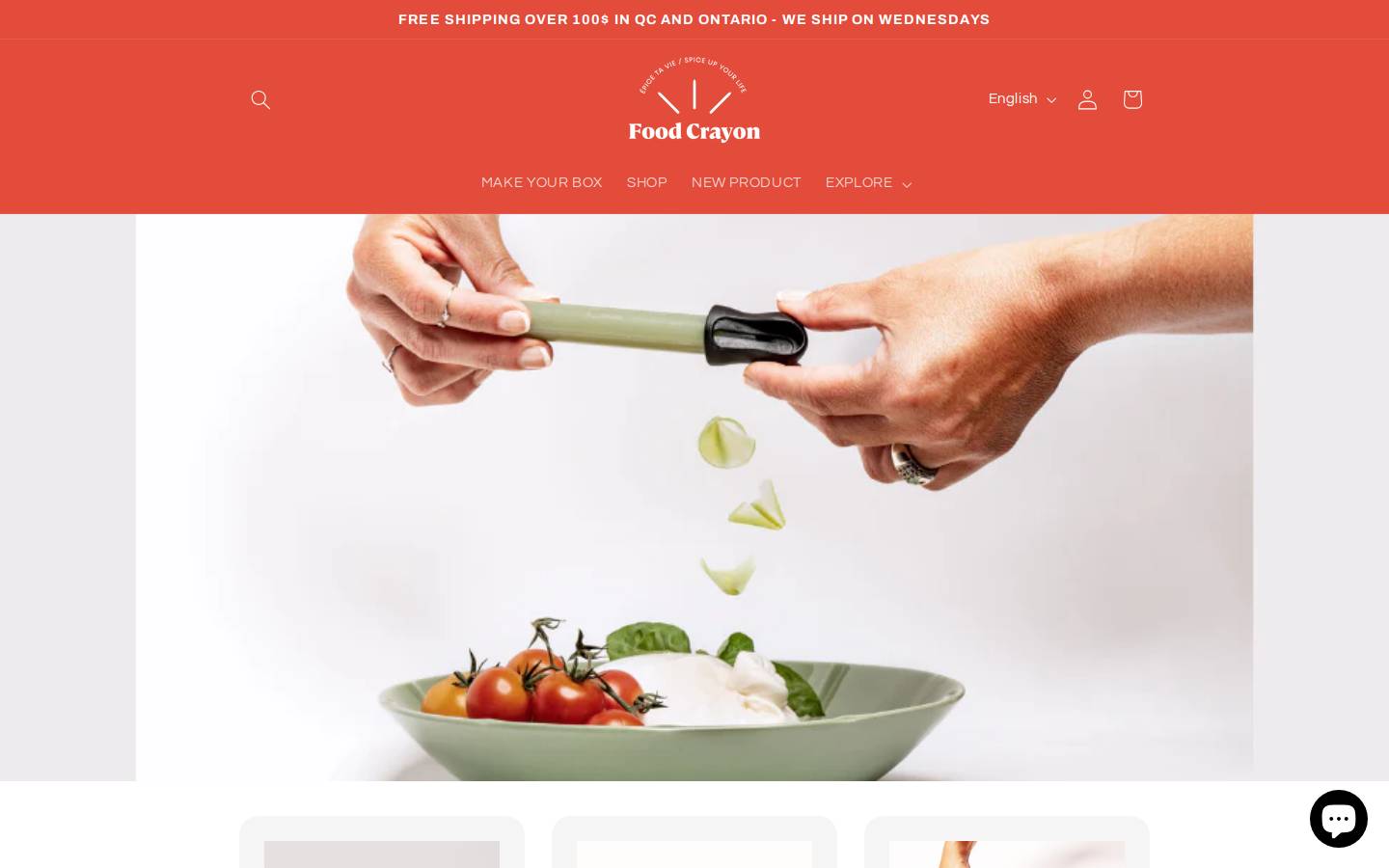 foodcrayon.com homepage screenshot