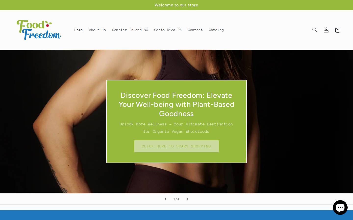 foodfreedom.com homepage screenshot