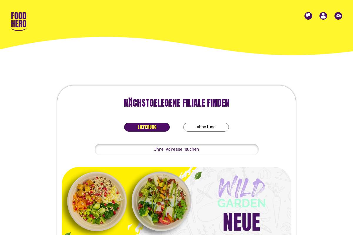 foodhero.shop homepage screenshot