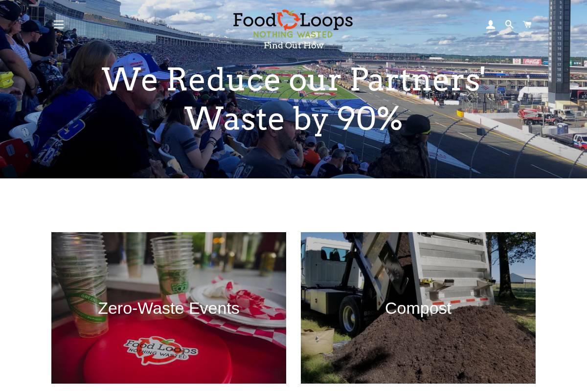 foodloops.net homepage screenshot