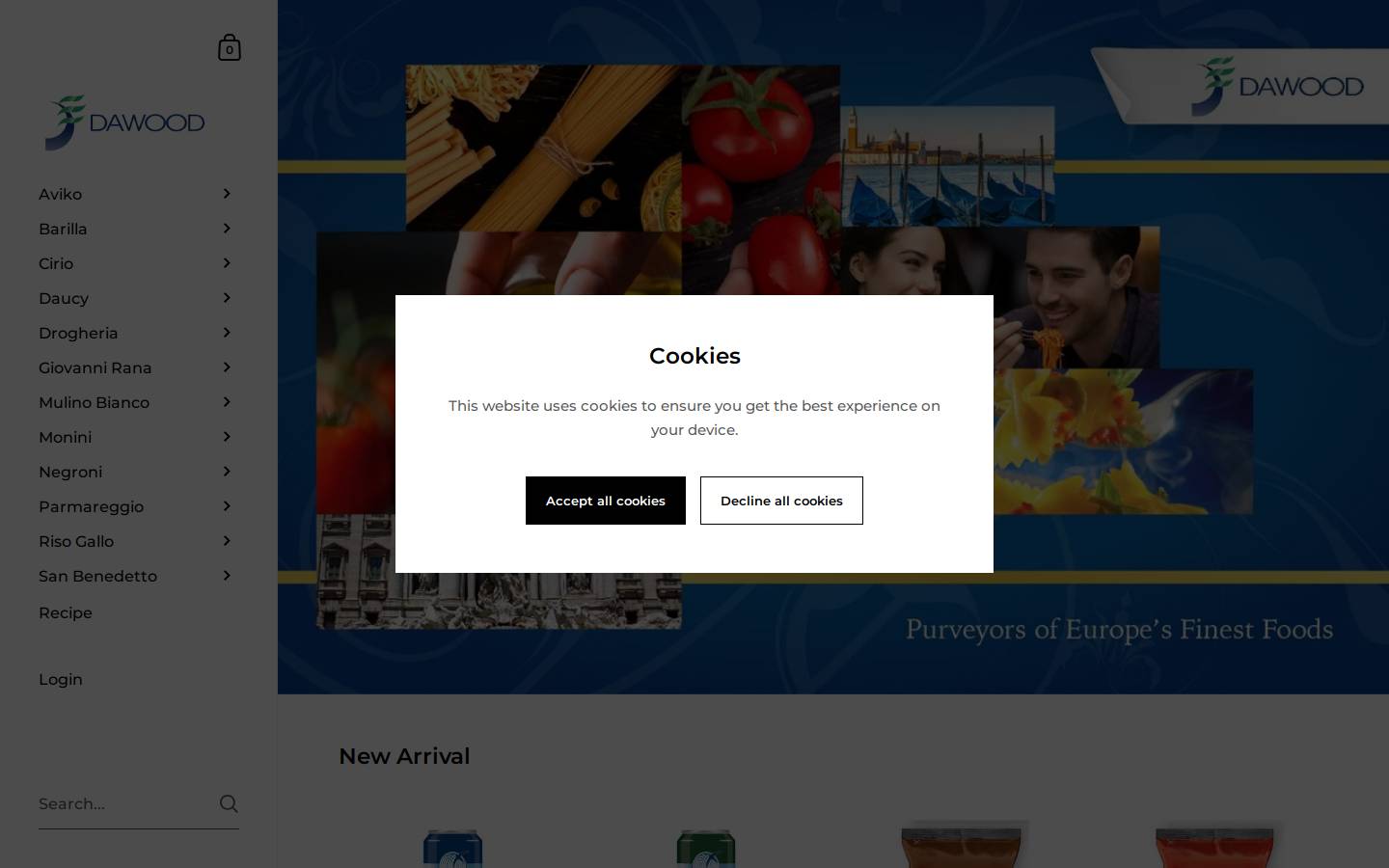 foodzone.com.sg homepage screenshot