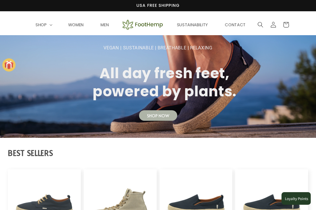 foothemp.com homepage screenshot