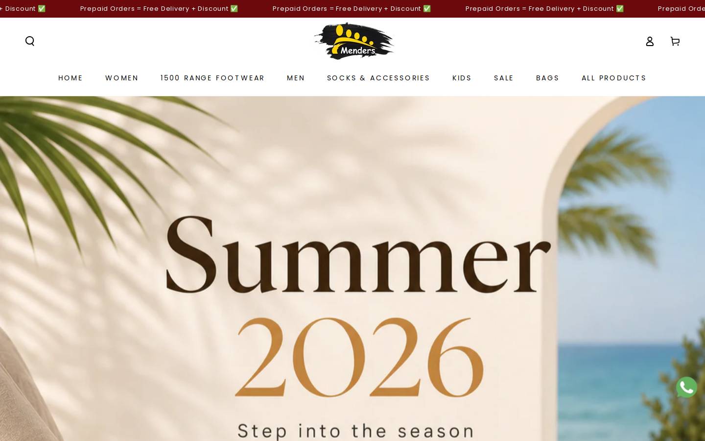 footwearmenders.com homepage screenshot