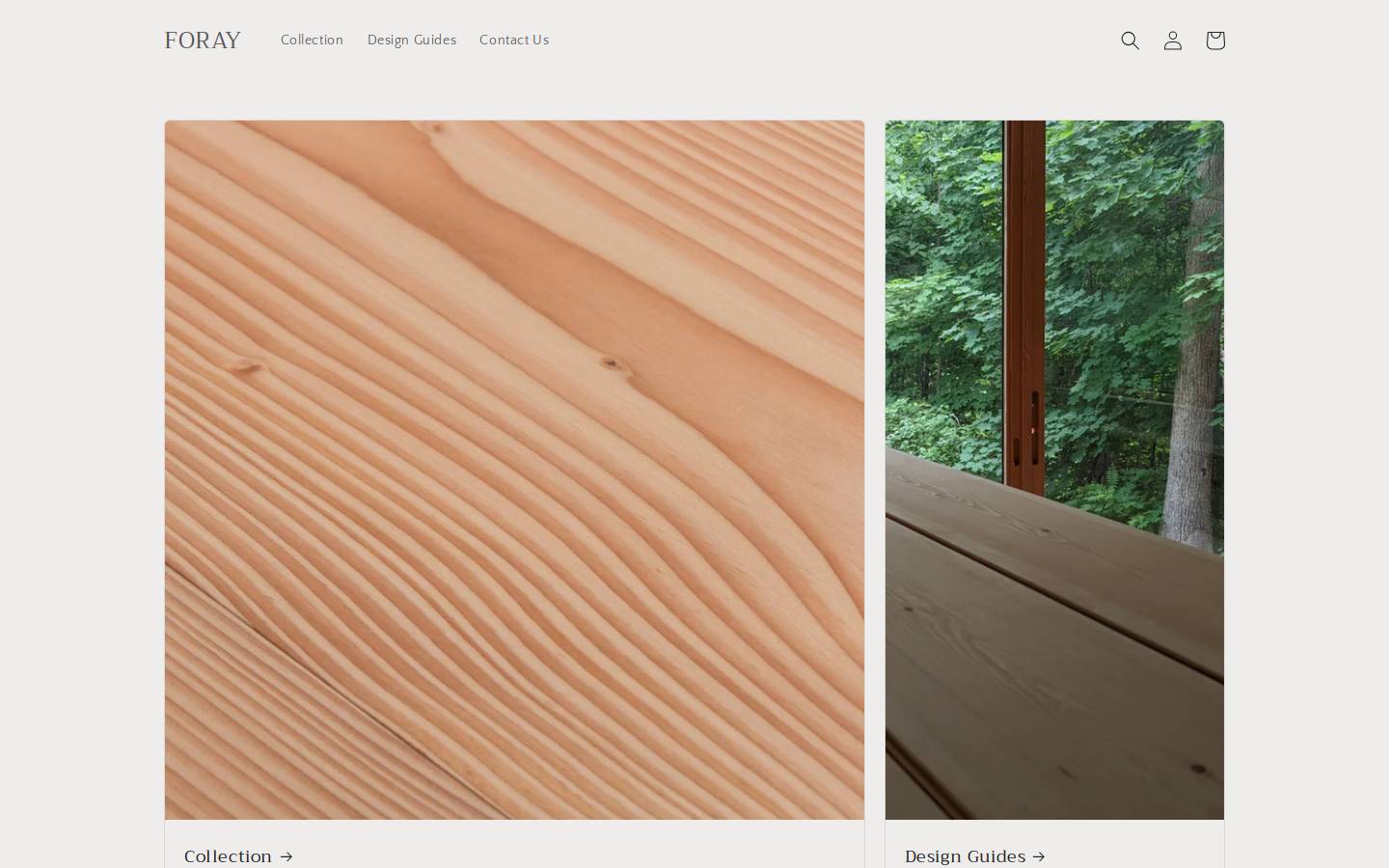 foray.homes homepage screenshot