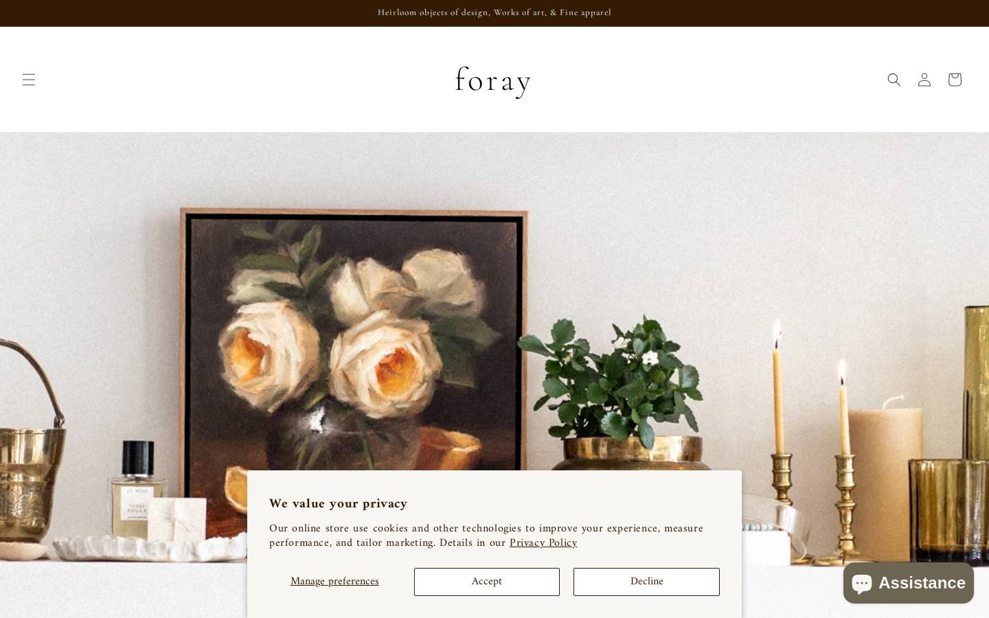 foraydesign.com.au homepage screenshot