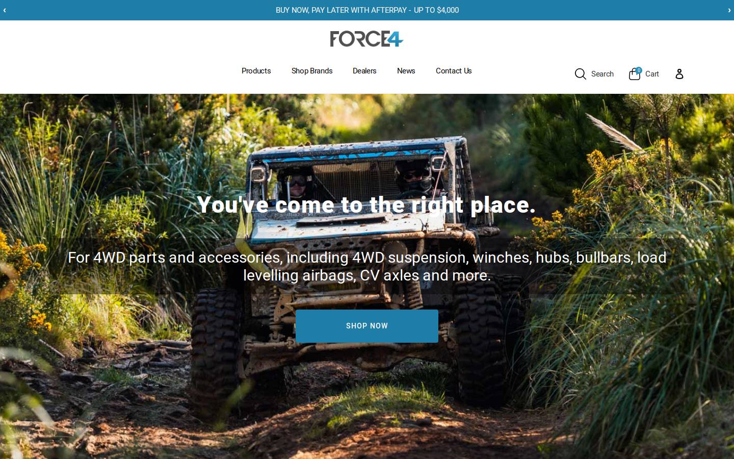 force4.co.nz homepage screenshot