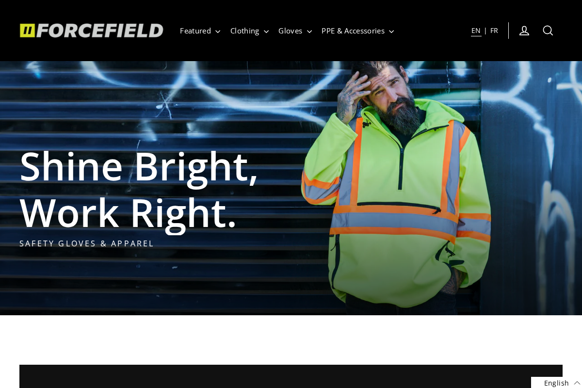 forcefieldcanada.com homepage screenshot