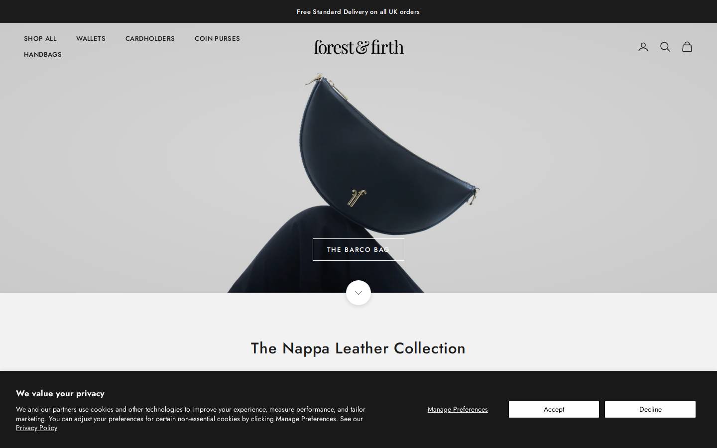 forestandfirth.com homepage screenshot