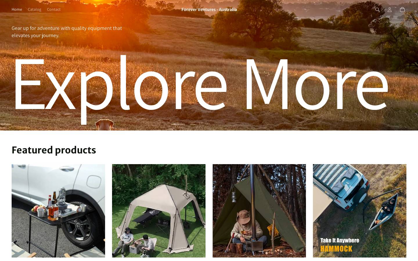 forever-ventures.com homepage screenshot
