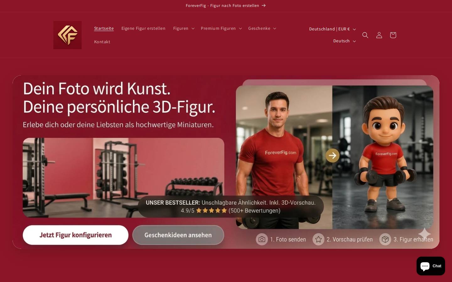foreverfig.com homepage screenshot