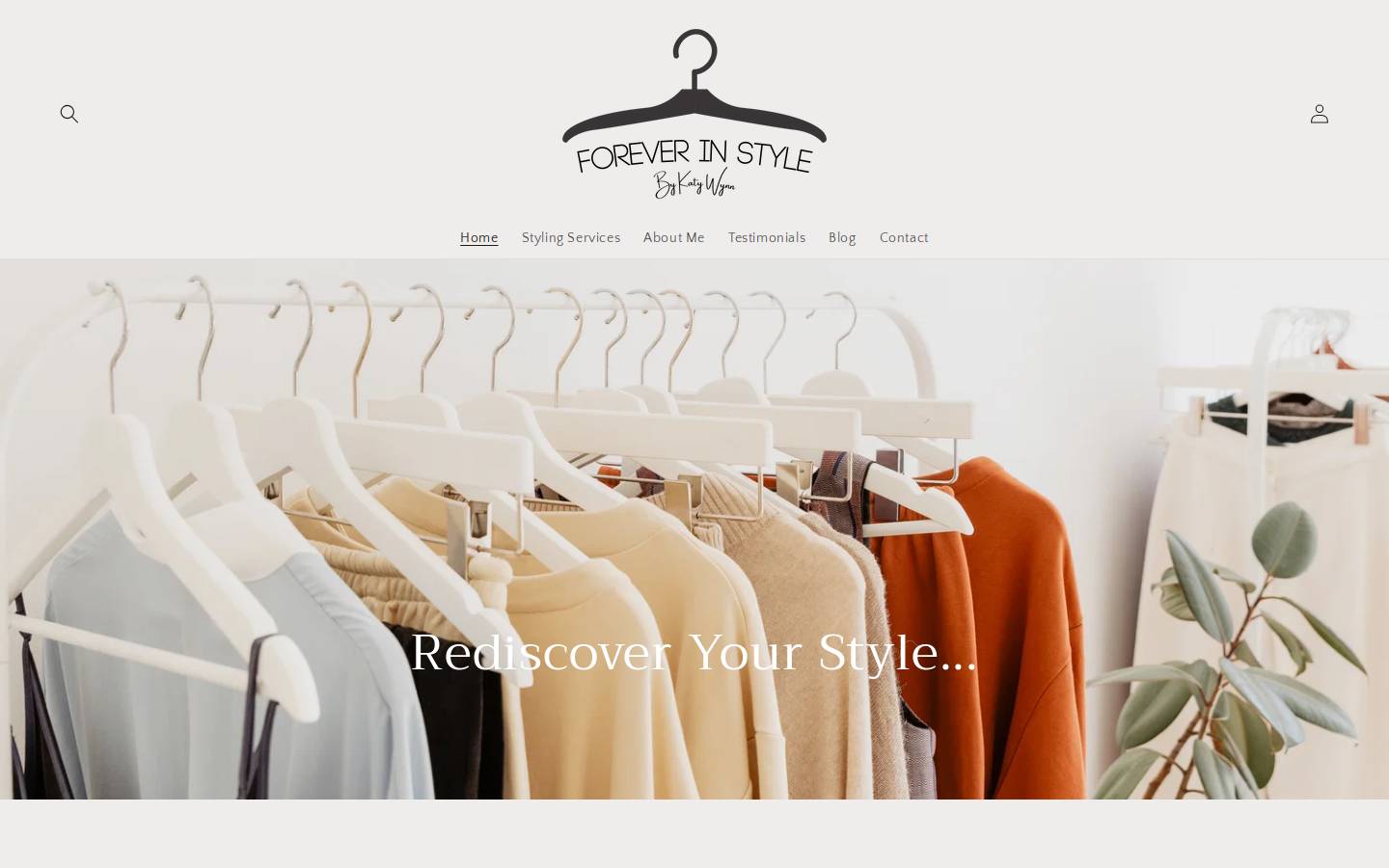 foreverinstyle.co.uk homepage screenshot