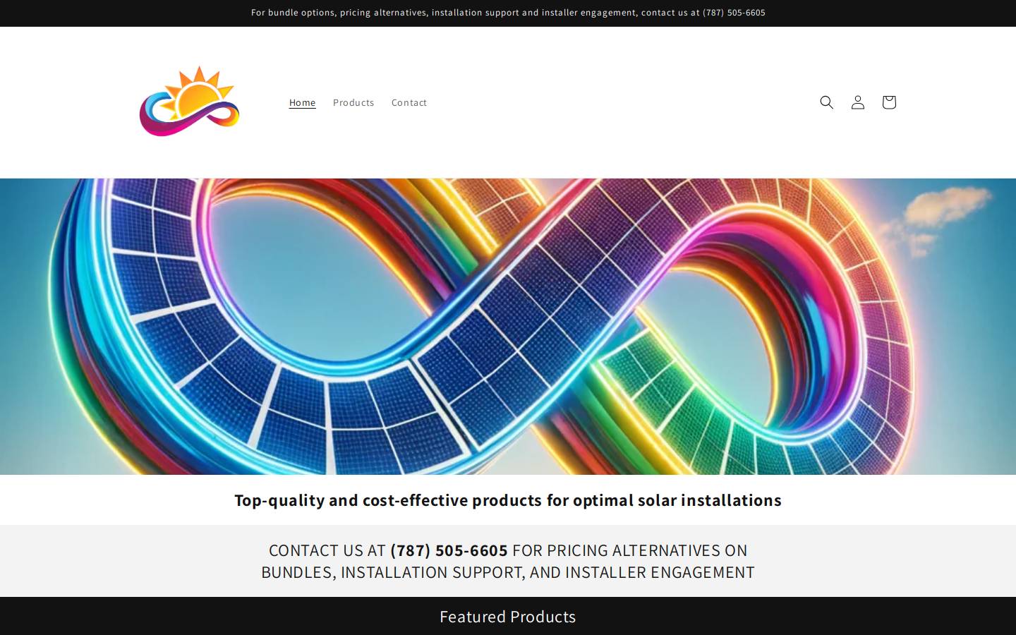 foreversolarpr.com homepage screenshot