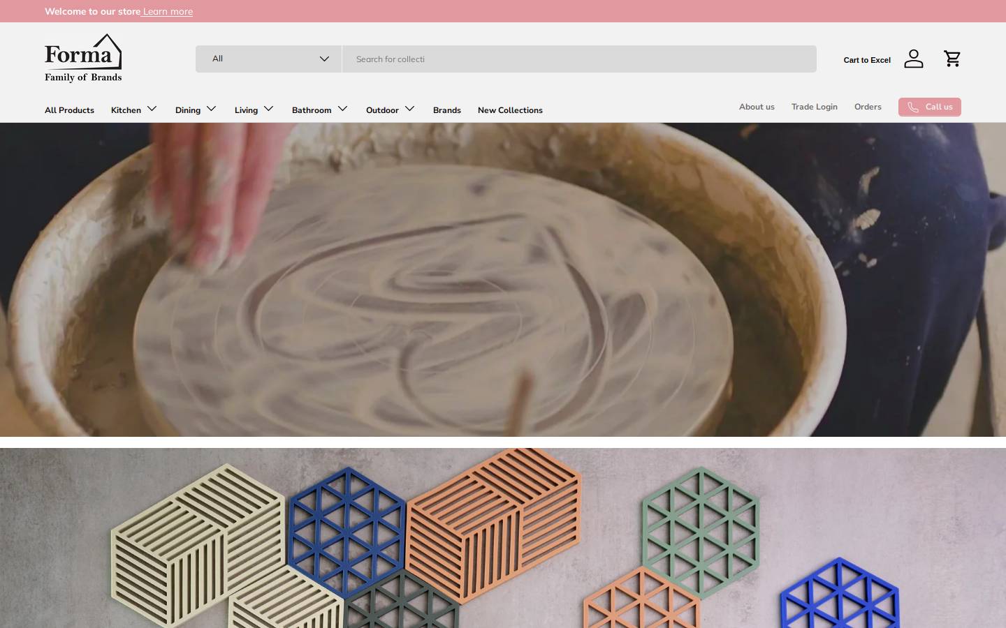 Forma House homepage screenshot