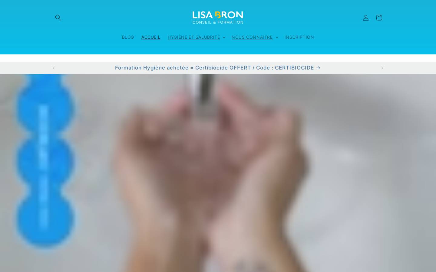 formation-hygiene-salubrite-paris.com homepage screenshot