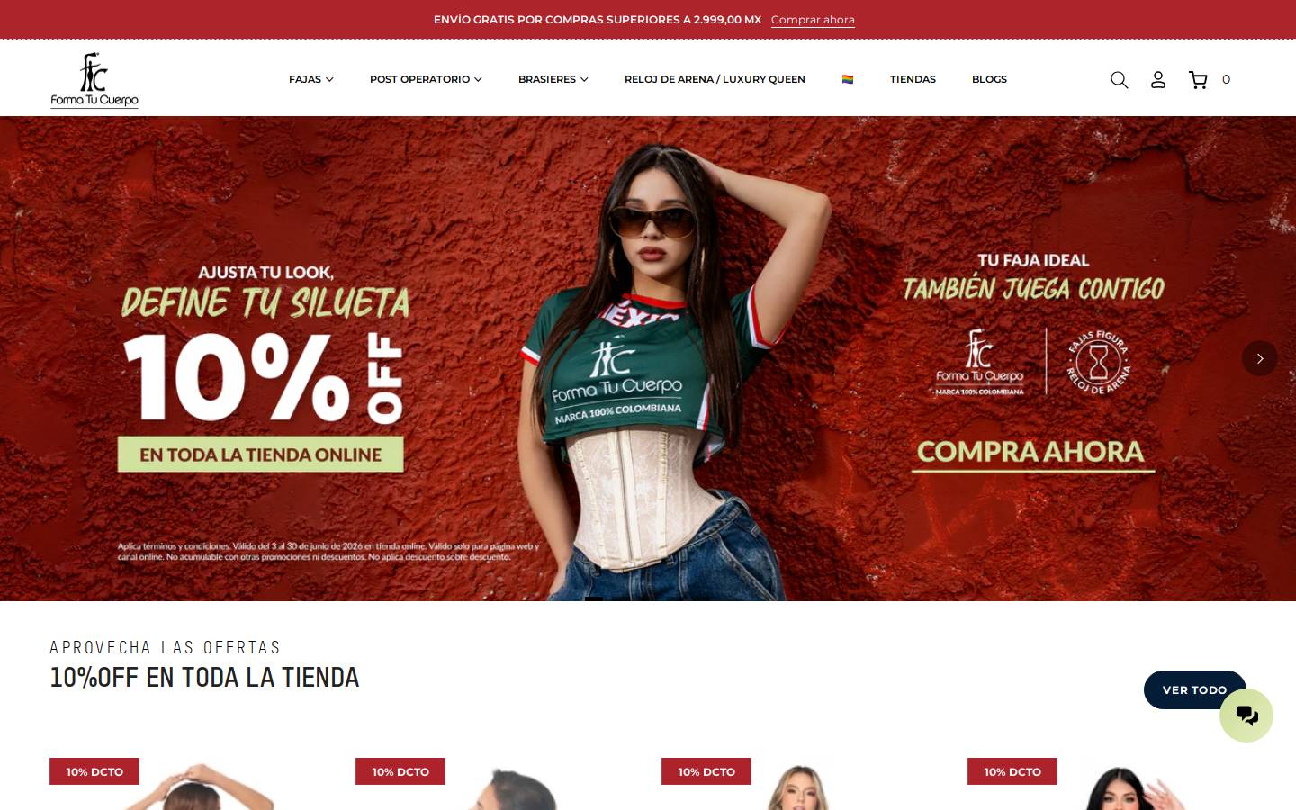 formatucuerpo.com.mx homepage screenshot