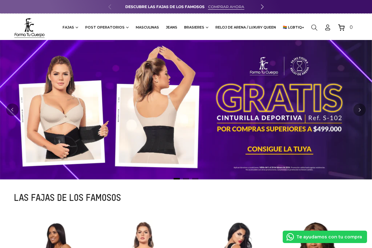 Forma Tu Cuerpo homepage screenshot