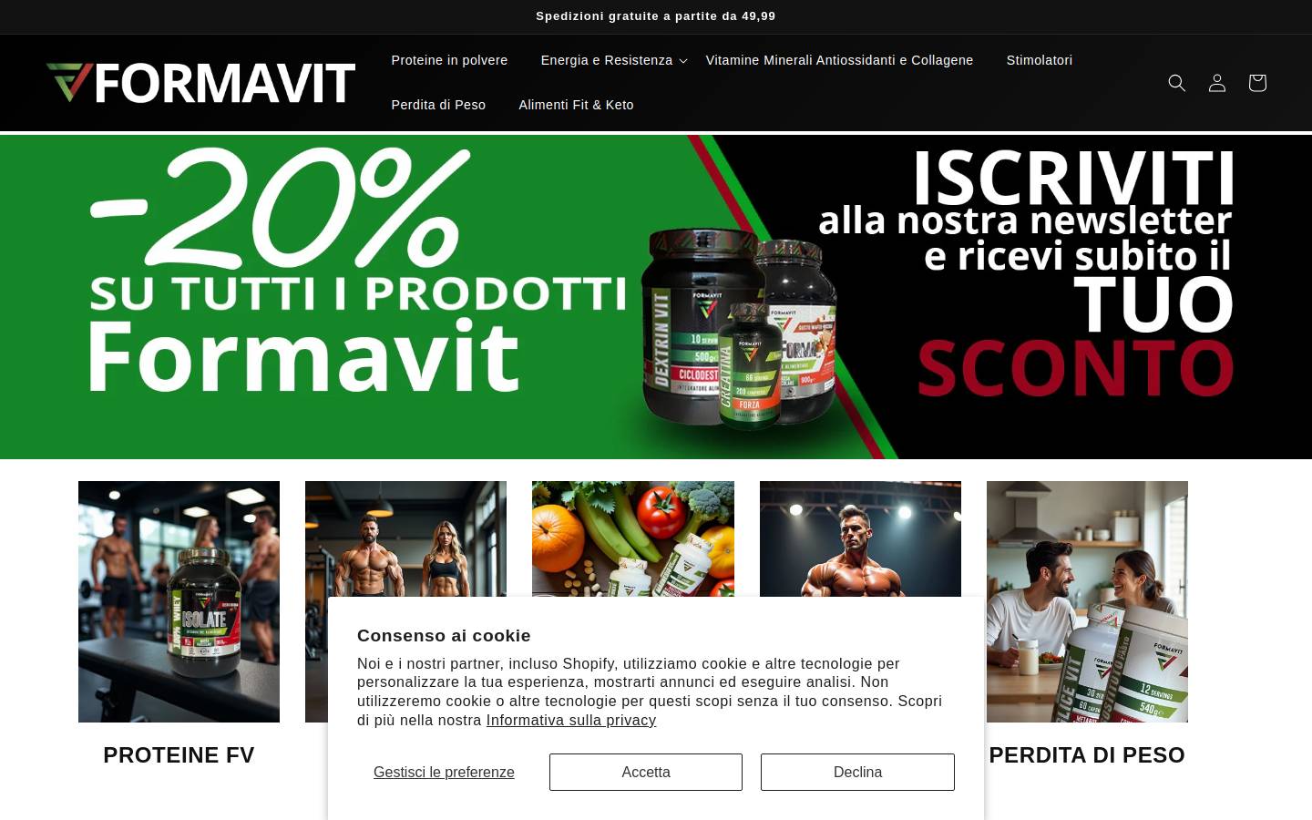 formavit.it homepage screenshot