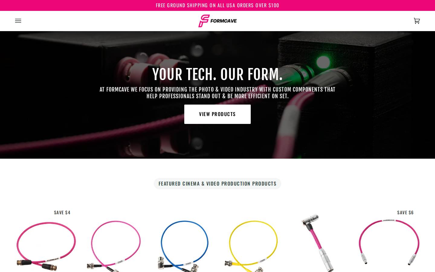 formcave.com homepage screenshot