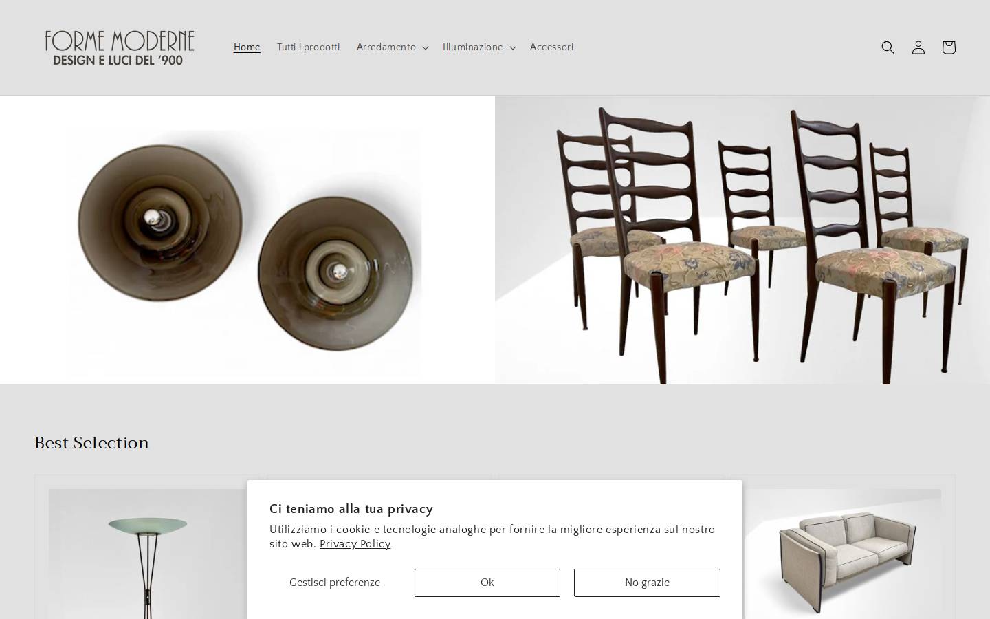formemoderne.com homepage screenshot