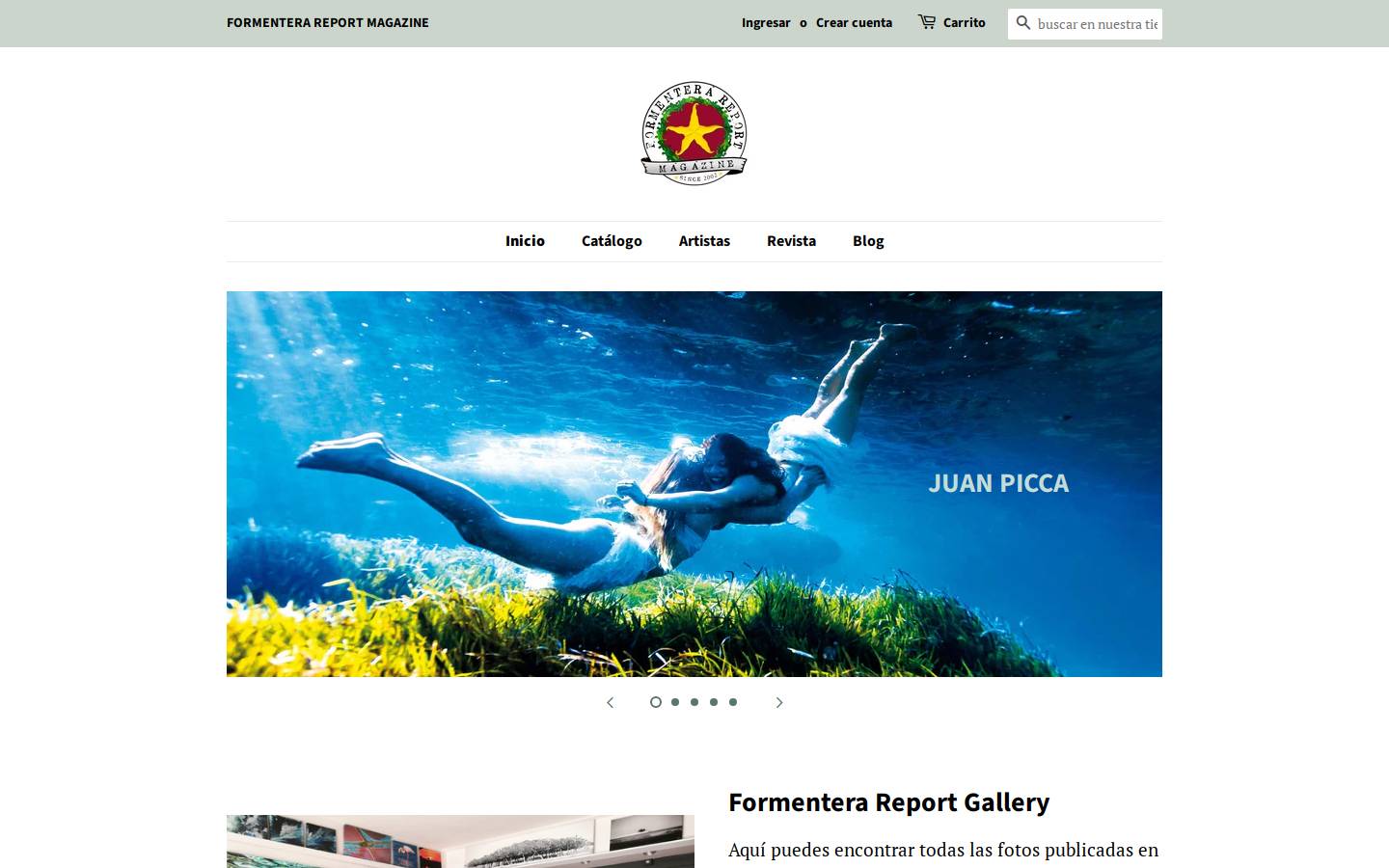 formenterareport.com homepage screenshot