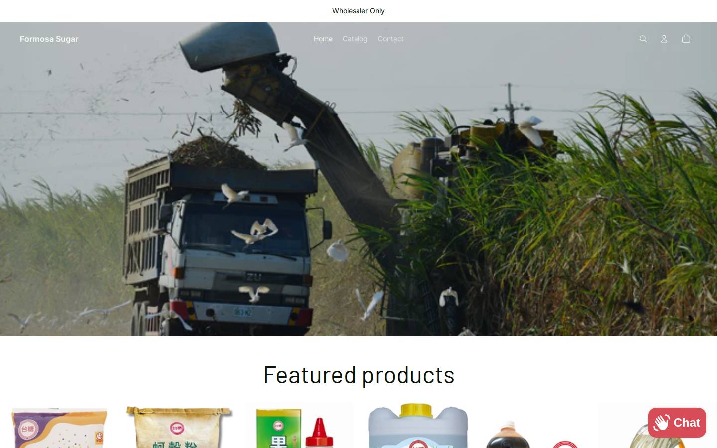 formosasugar.com homepage screenshot