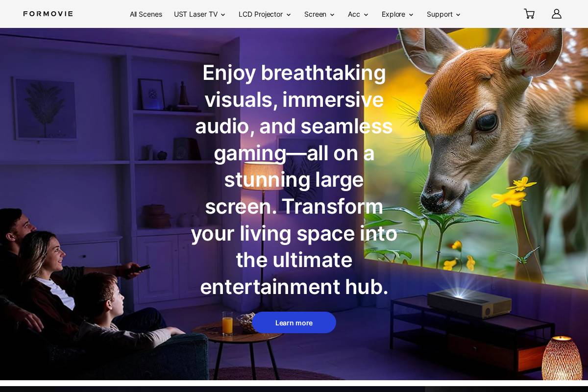 formovie.com homepage screenshot