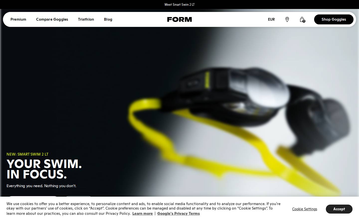 FORM homepage screenshot