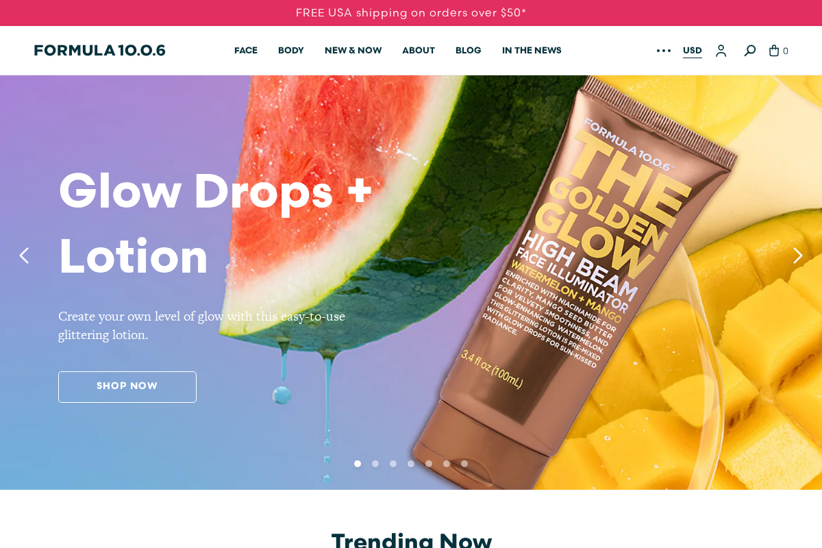 formula1006.com homepage screenshot