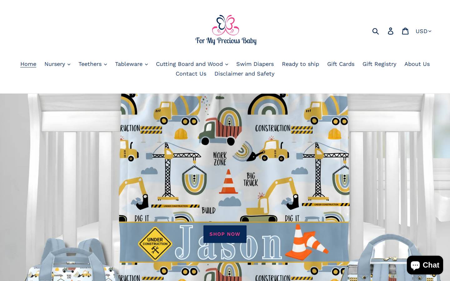 formypreciousbaby.org homepage screenshot