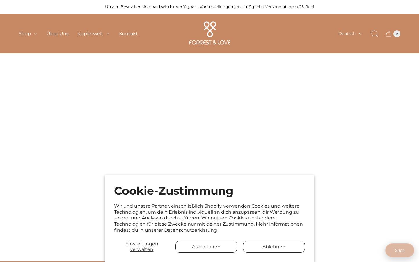 Forrestandlove homepage screenshot