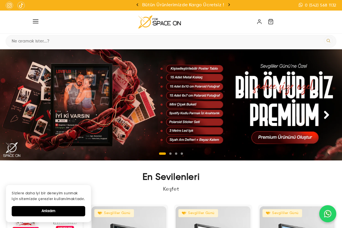 ForSpaceOn homepage screenshot