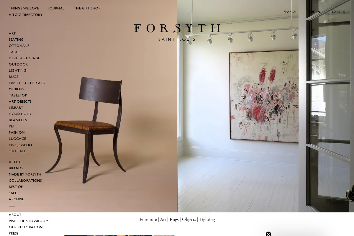 forsythart.com homepage screenshot