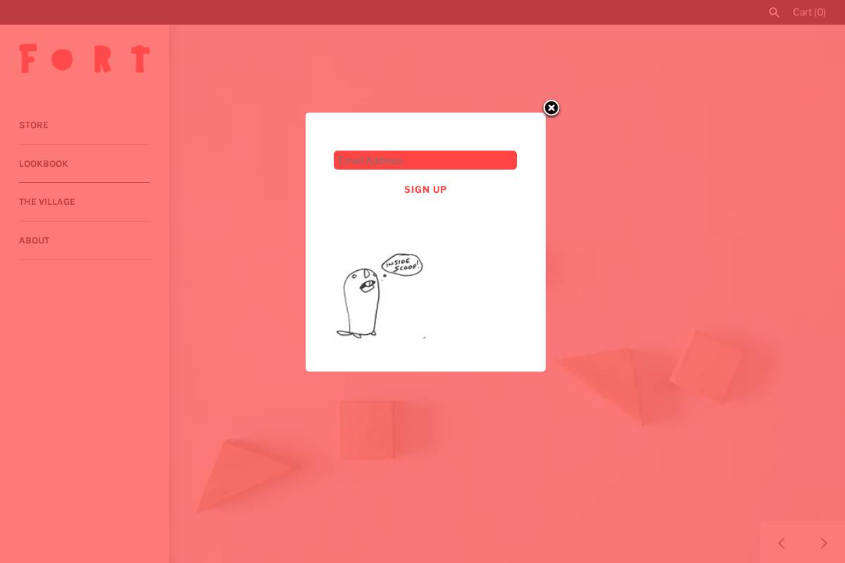 fort-kids.com homepage screenshot