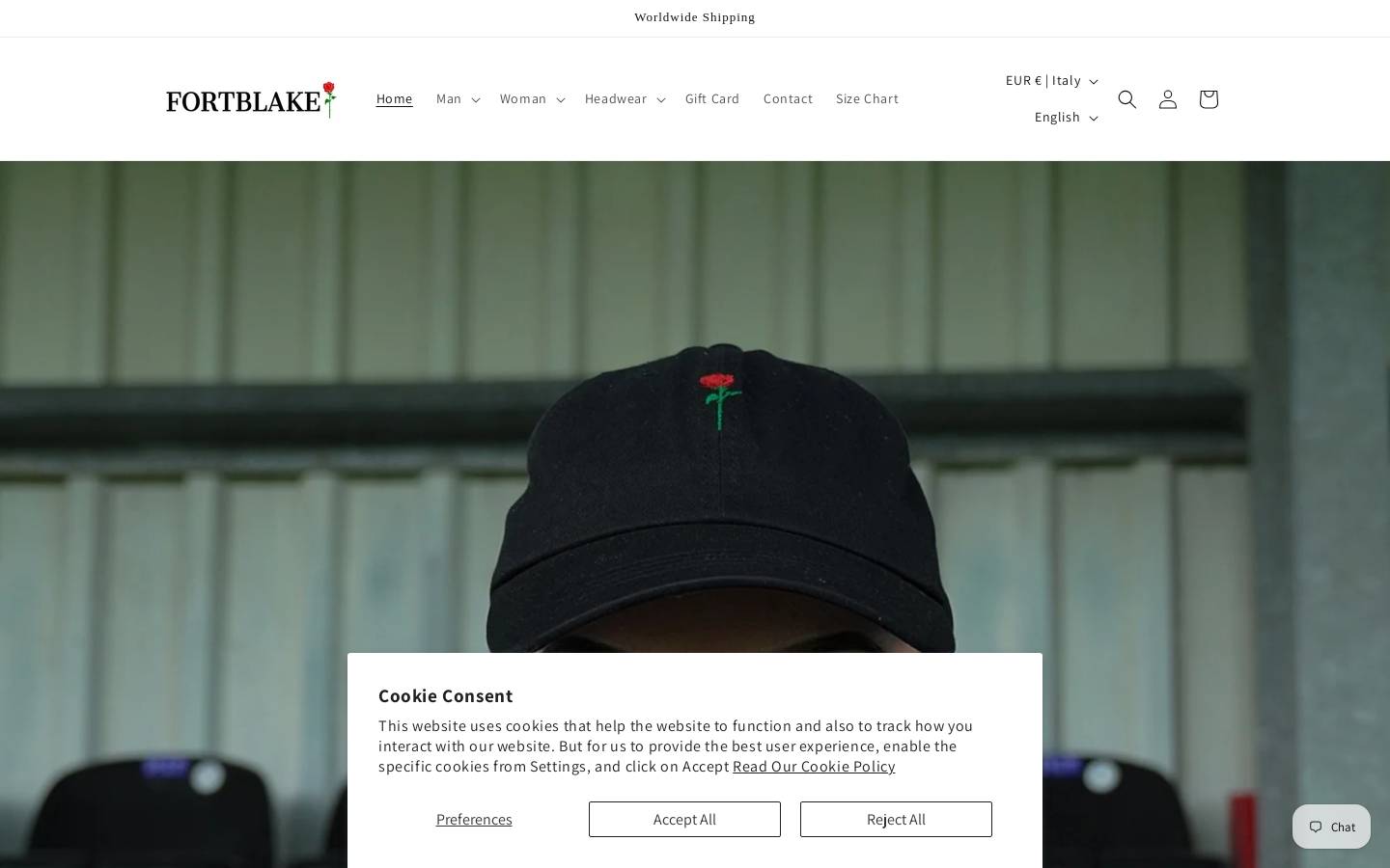 fortblake.com homepage screenshot