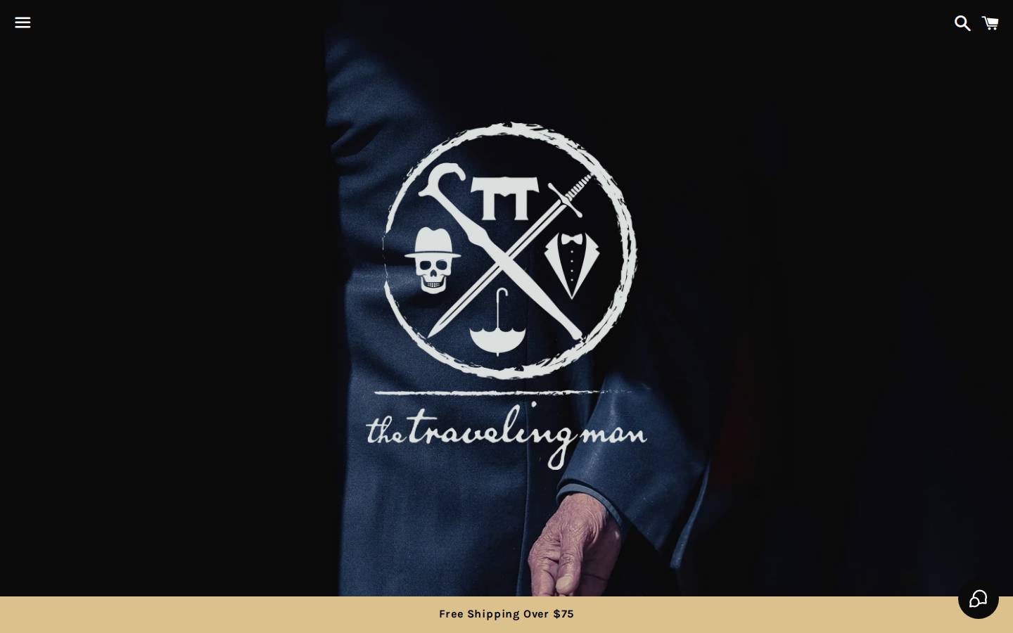 forthetravelingman.com homepage screenshot