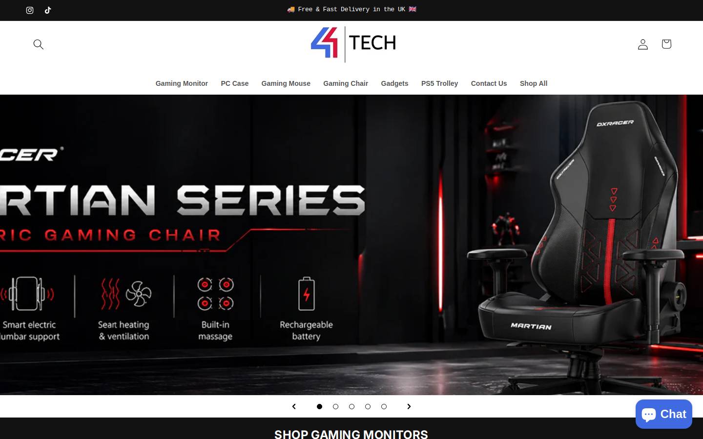 fortyfourtech.com homepage screenshot