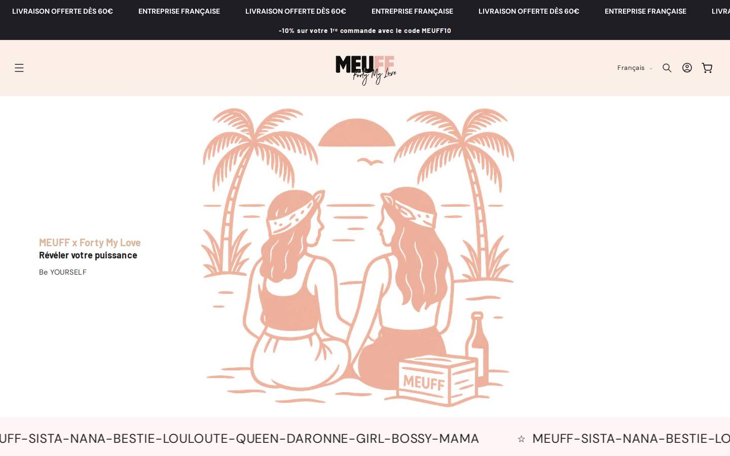 fortymylove.com homepage screenshot