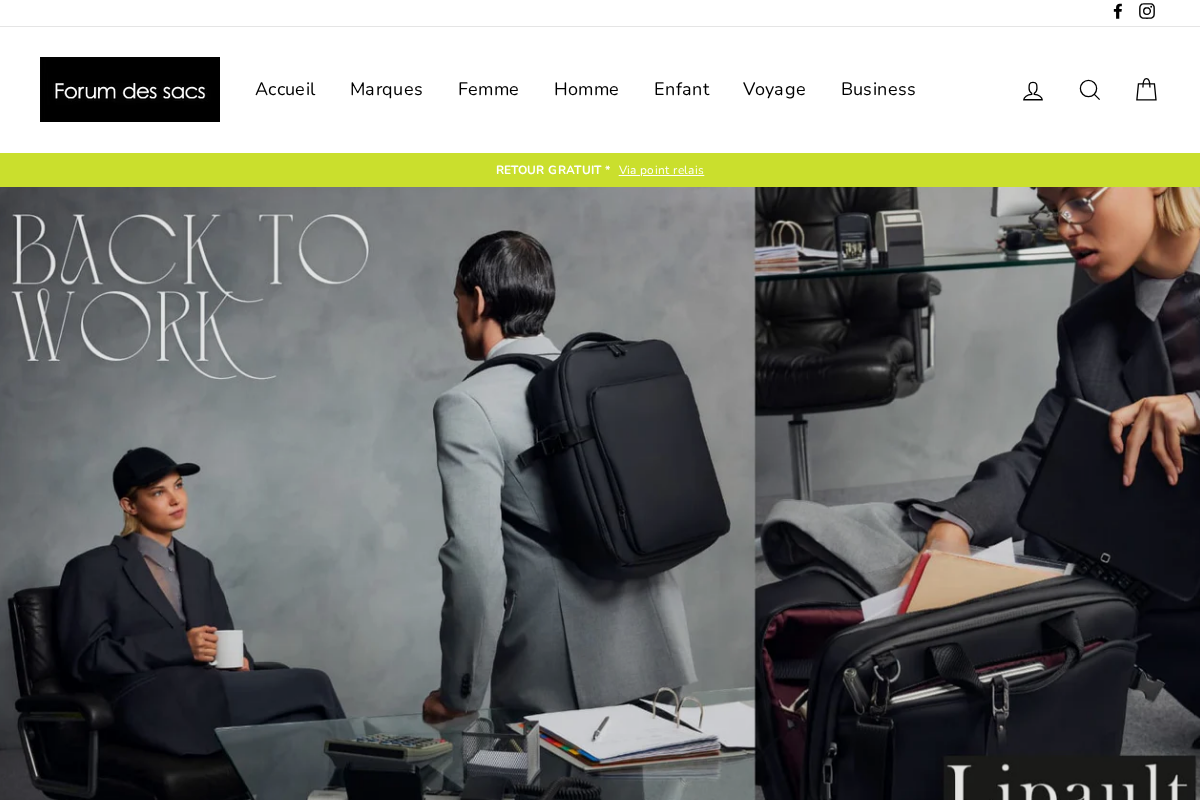 Forum Des-sacs homepage screenshot