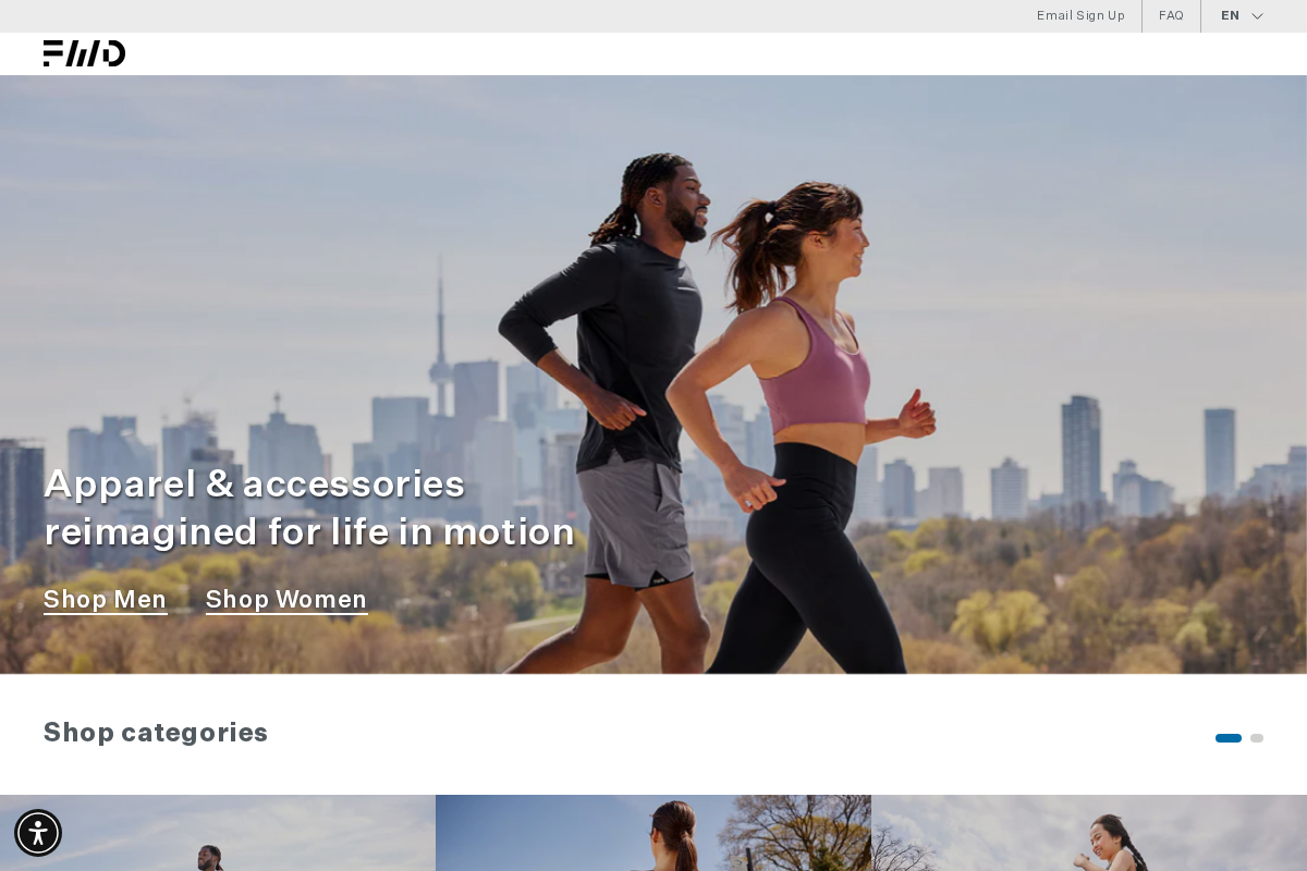 FWD homepage screenshot