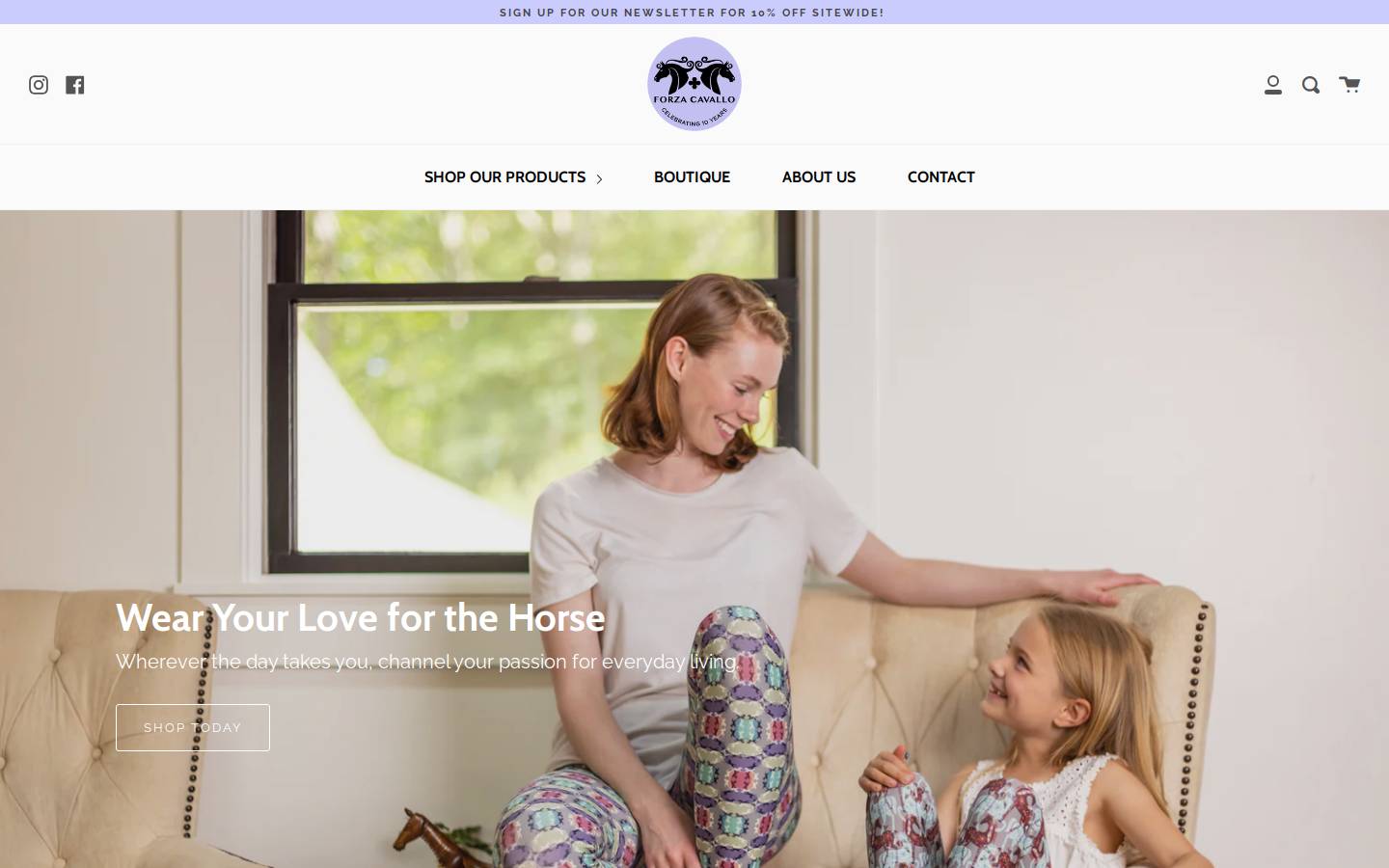 forzacavallo.com homepage screenshot