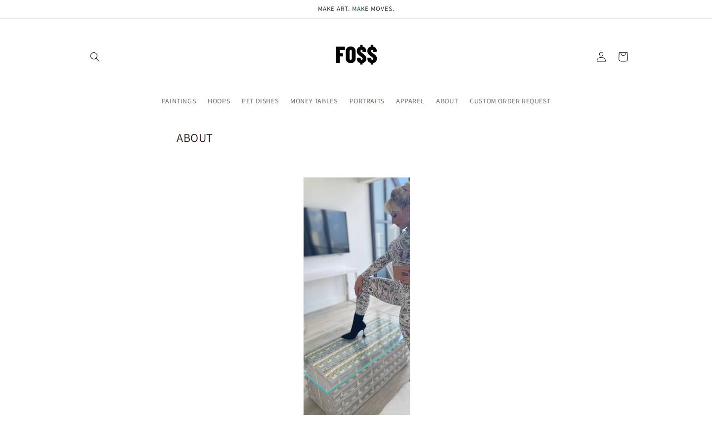 fossmoves.com homepage screenshot